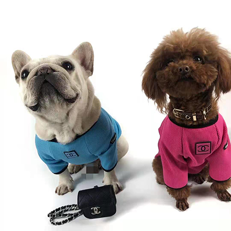 Chanel ペット服 犬Tシャツ