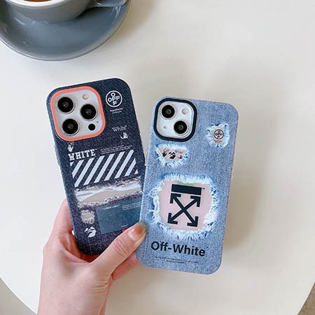 男性愛用iphone15携帯ケースOff White アイフォン 14 Pro保護ケース高校生愛用 超スタイリッシュスマホケースアイフォーン14promax  カウボーイ保護ケース