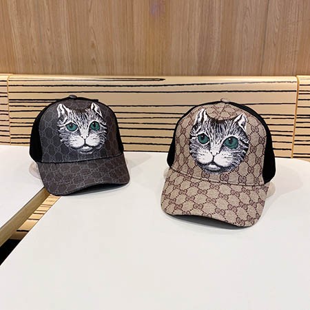 GUCCI キャップ GGキャンバス ベースボール キャップ 帽子