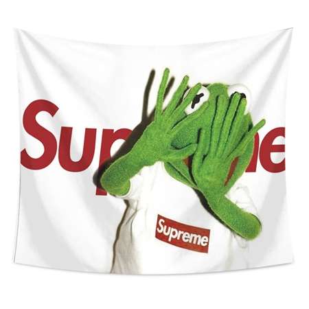 supreme 壁飾り掛け布 オシャレ