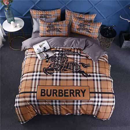 Burberry チェック柄掛け布団カバー