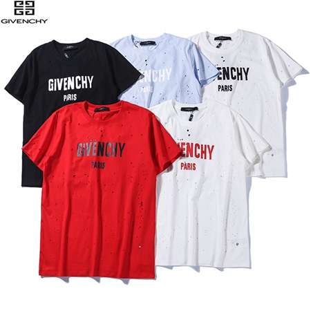 Givenchy 英字プリントコットン半袖