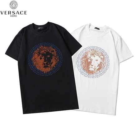 Versace ラインストーン付きTシャツ