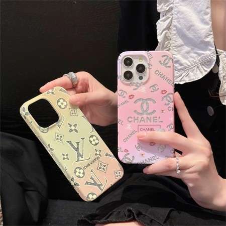 ルイヴィトン chanel iphone16ケース キラキラ グラデーション色