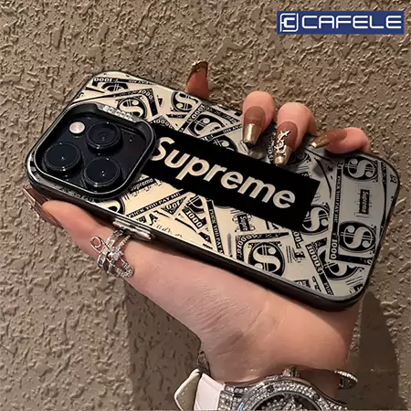 supreme風 iphone16 pro携帯ケース