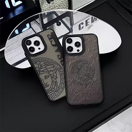 versace 風 iphone16 スマホケース