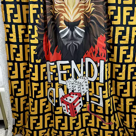 Fendi ウールタオルケット