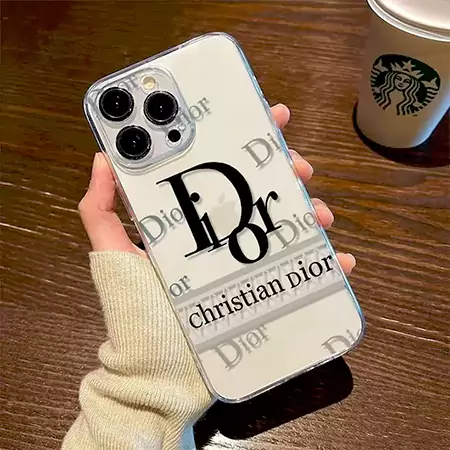 Dior iphone16/16promaxカバー クリア カワイイ ディオールアイフォン15/15plus 透明スマホケース 画面保護耐衝撃 安い DIOR iphone14/13proケース イタズラ風 新作