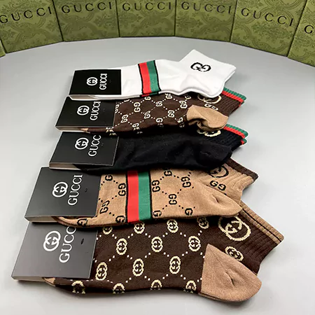 GUCCI スニーカーソックス 棉100%