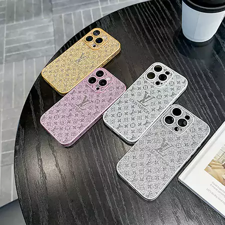 ビトン 風 iphone16pro/16plusケース グリッター きらきら かわいい 少女