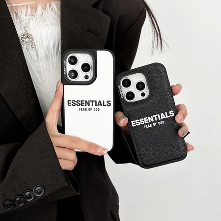 Essentials iphone16pro/16携帯ケース レザー 全面保護