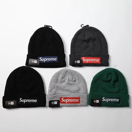 Supreme x New Era Box Logo Beanie 21FW