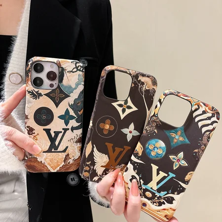 vuitton iphone16/16pro携帯ケース PUレザー 動物柄