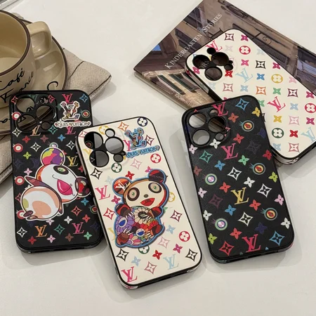 vuitton iphone16promaxカバー パンダ 可愛い