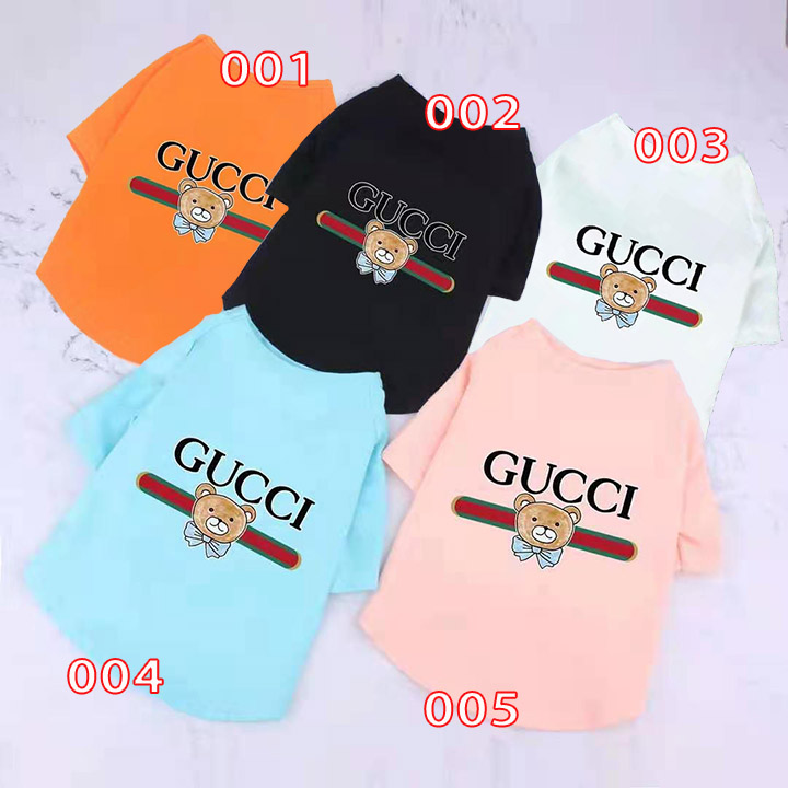 gucci ペット服 半袖