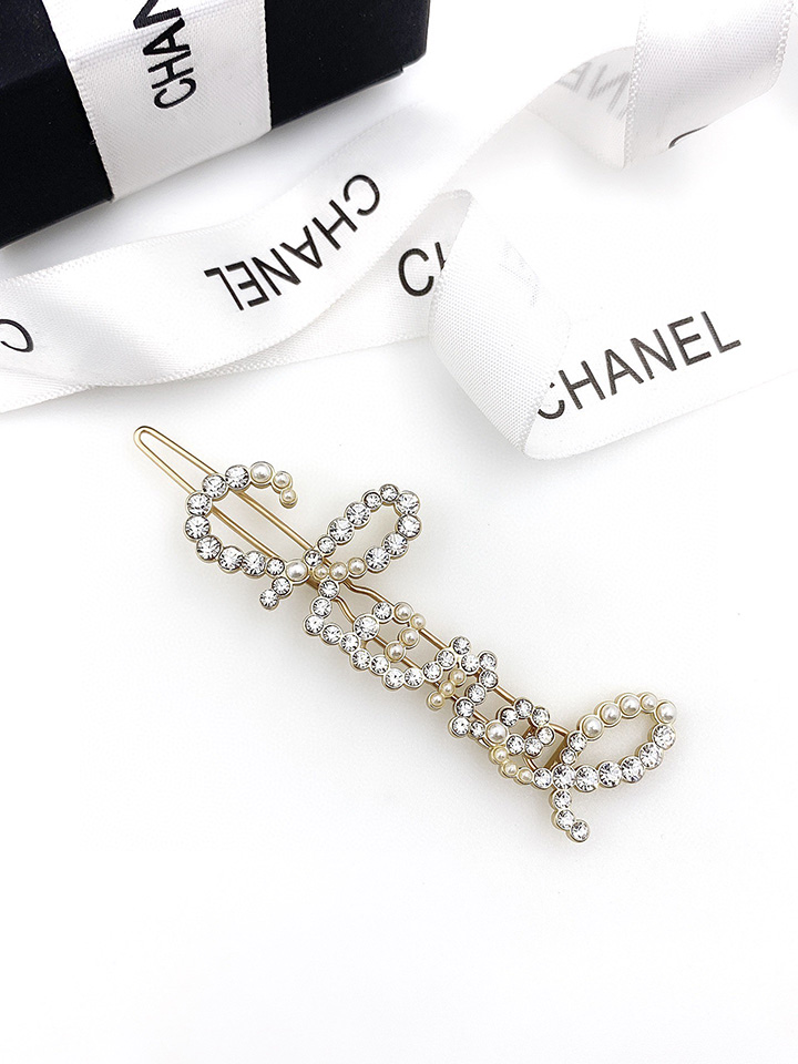 アクセサリー 字母 売れ筋 珍珠 Chanel ヘアアクセサリー