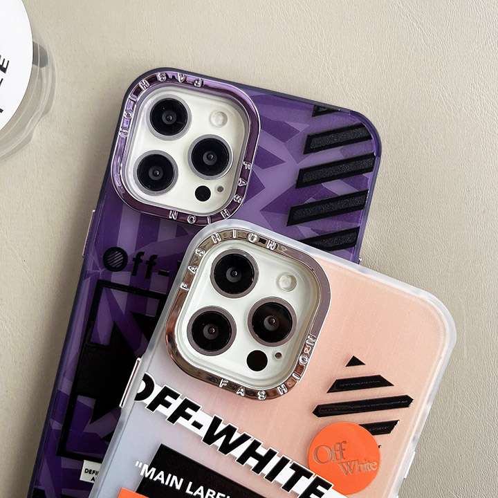 耐衝撃性 OffWhite アイホン14 plus ケース