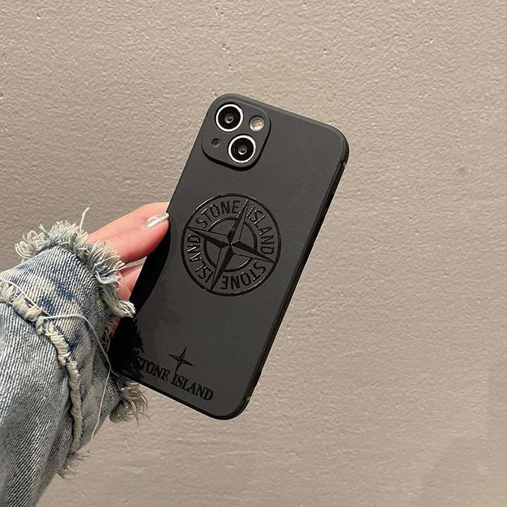 stone island iphone16ケースブラック