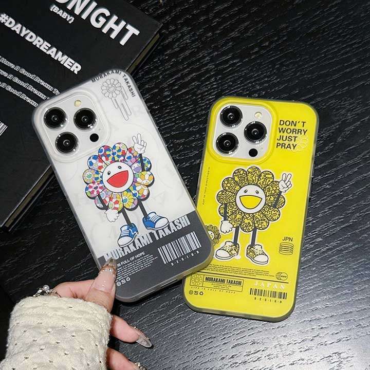 murakami sunflower カイカイキキ シリコン iphone 15 スマホケース