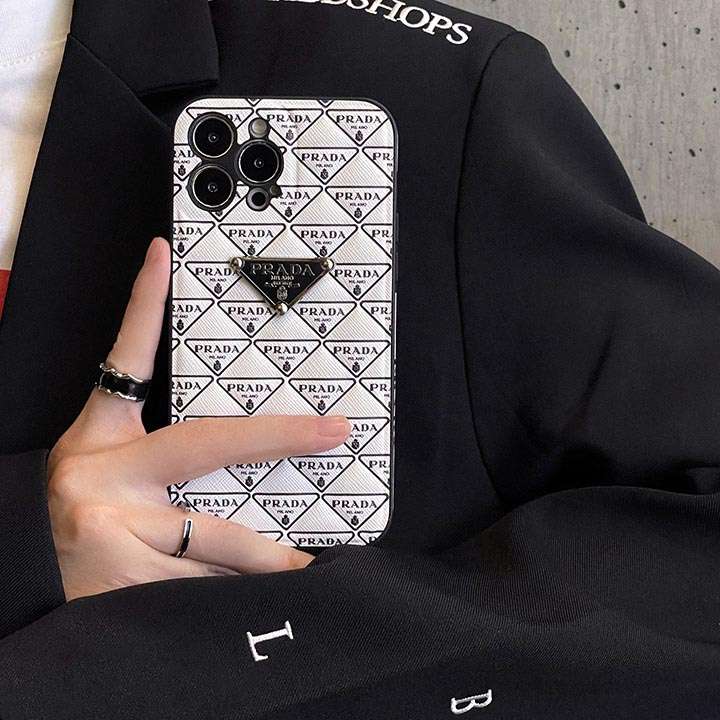 prada iphone16 proケース レザー 全面保護