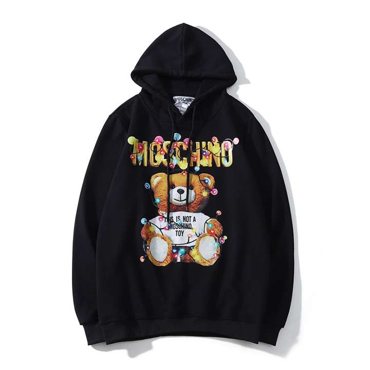 moschino パーカー  テディベア