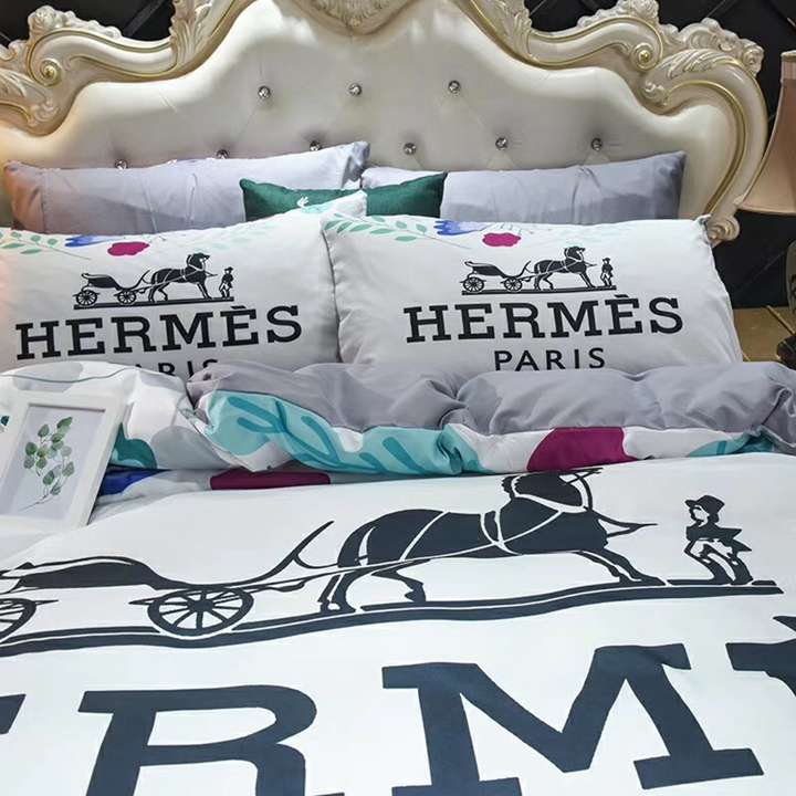 hermes bed cover