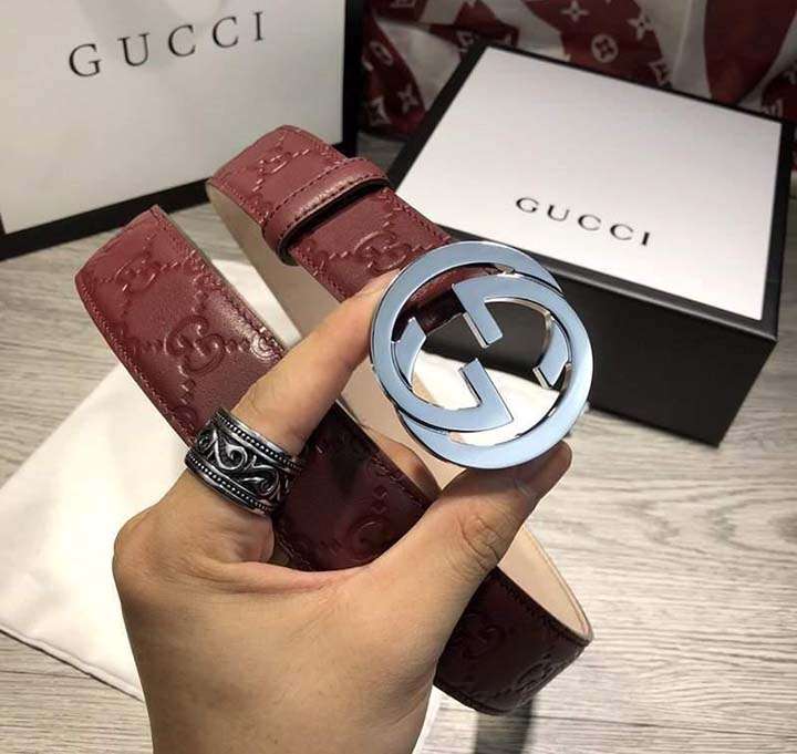 gucci レザー ベルト