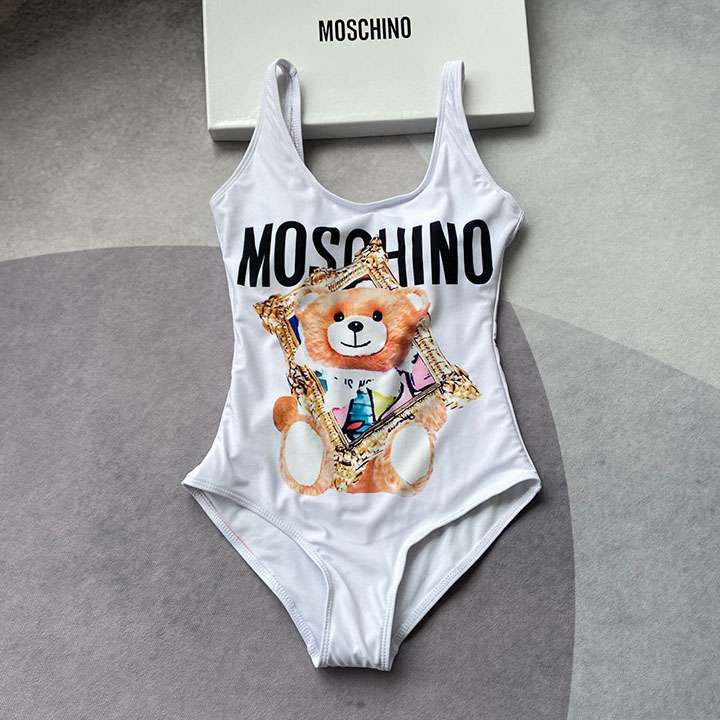 moschino ワンピース水着 ホワイト