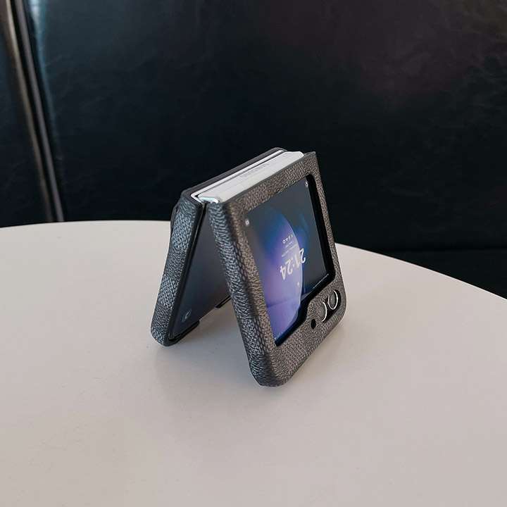 ルイヴィトンgalaxy ZFold5ケースチェック柄