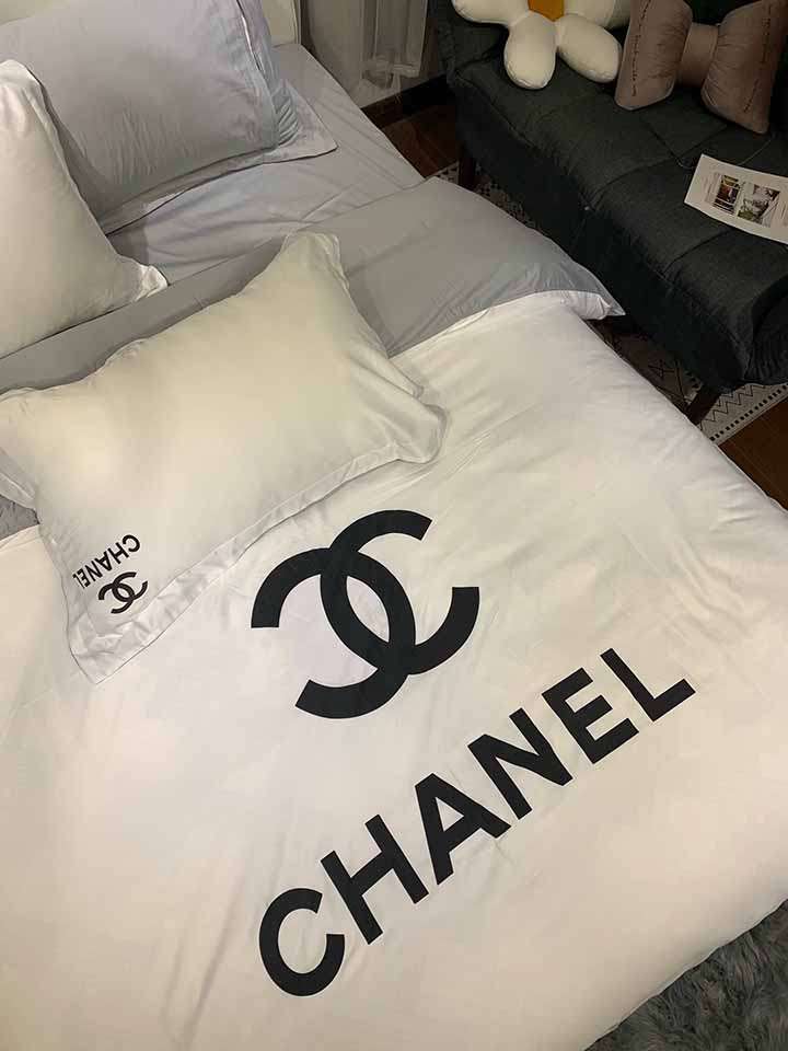 CHANEL 寝具 ホワイト