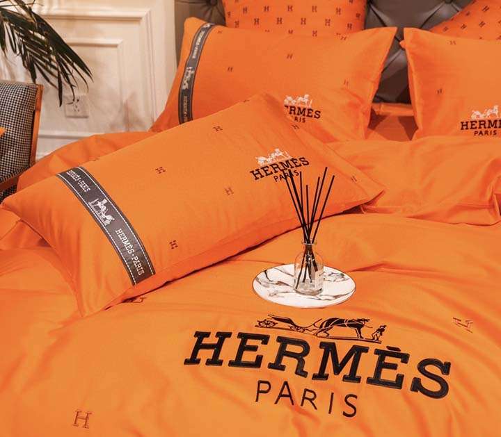 布団カバーセット 60支綿柔らかい HERMES