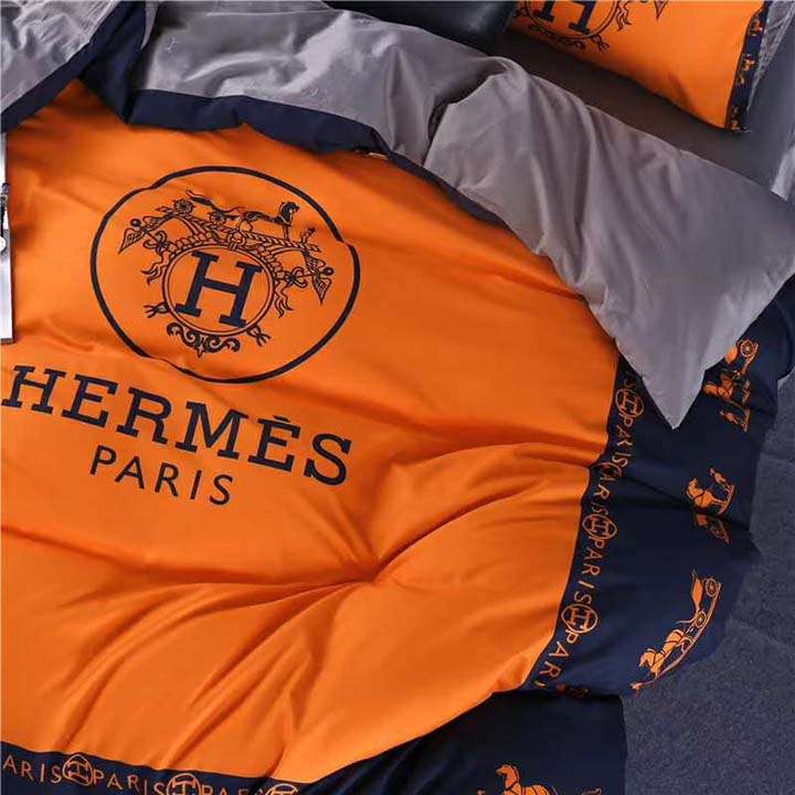 敷布団カバー ピローカバー Hermes