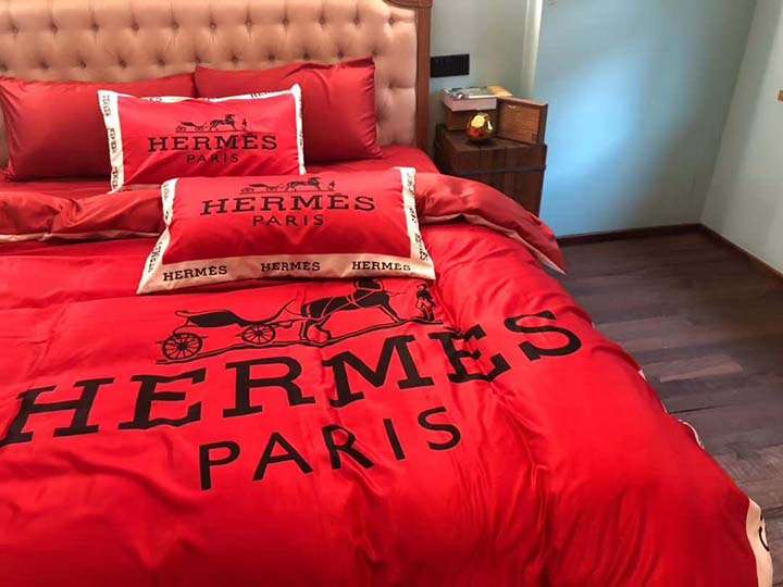 布団カバーセット シルク生地 HERMES