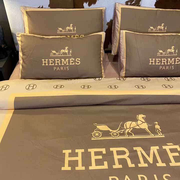 HERMES 布団カバーセット オシャレ