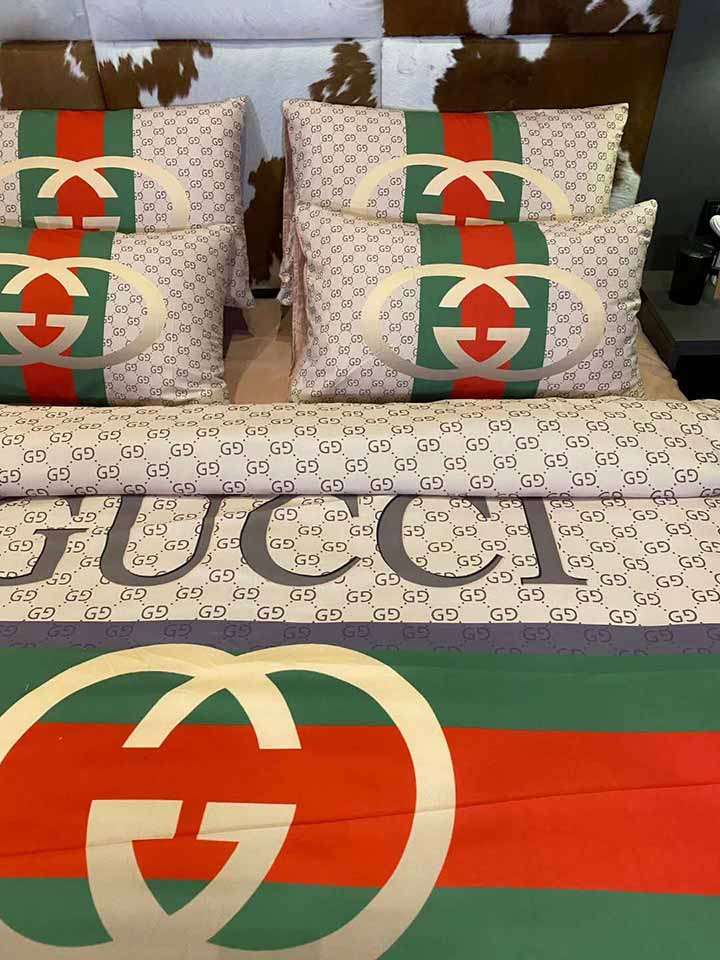 GUCCI 掛け布団カバー 敷布団カバー ピローカバー