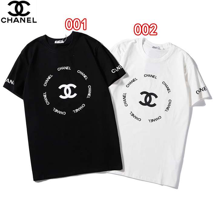 CHANEL 半袖 ブラック ホワイト