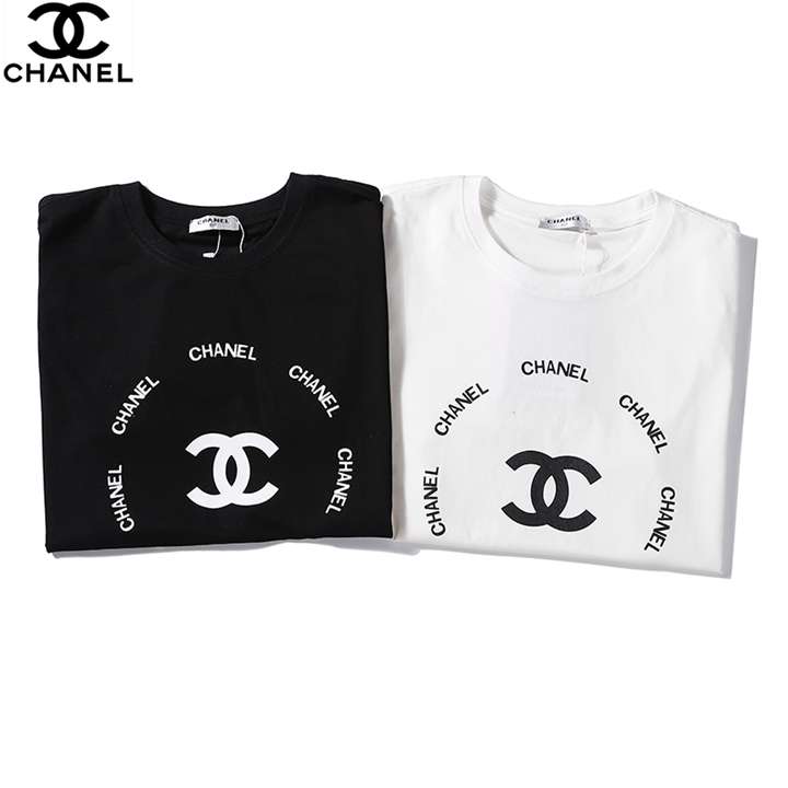 Chanel 夏服 トップス 丸襟