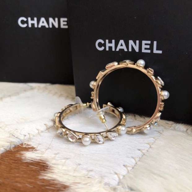 S925 ピアス CHANEL 真珠 豪華