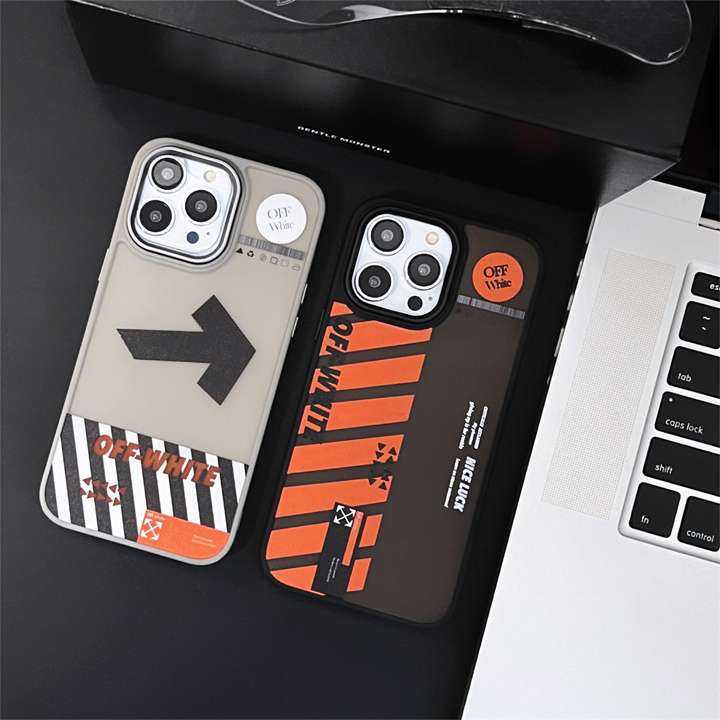 off white iphone16ケース マット感