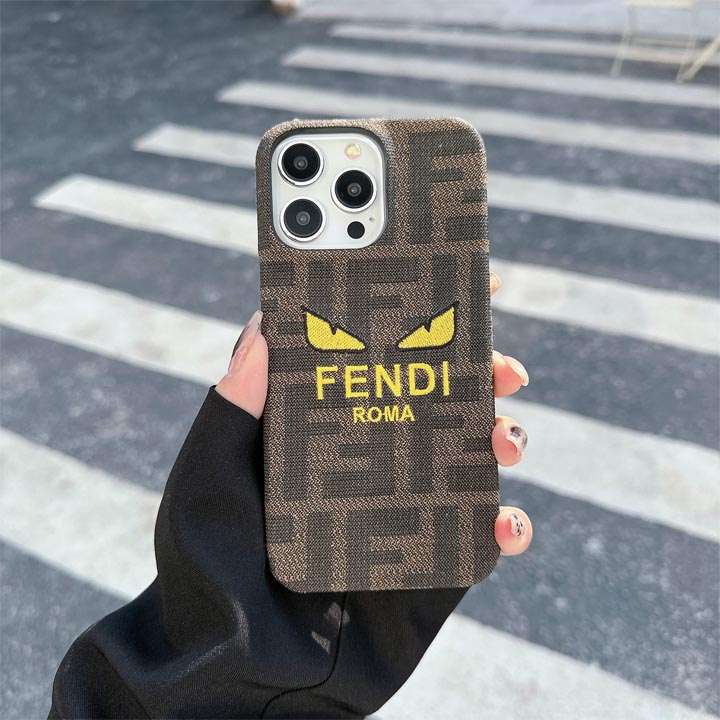 フェンディ iphone16 proケース 刺繍ロゴ