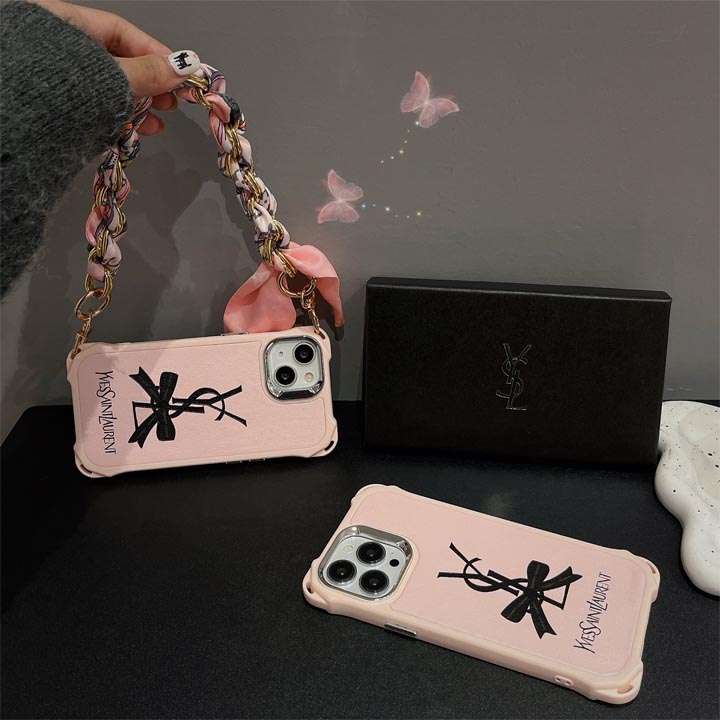 YSL iphone16 proケース 女性 おしゃれ 