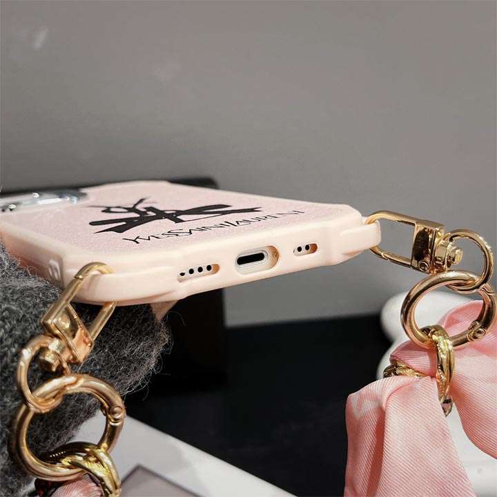 ysl iphone16ケース 4穴付き