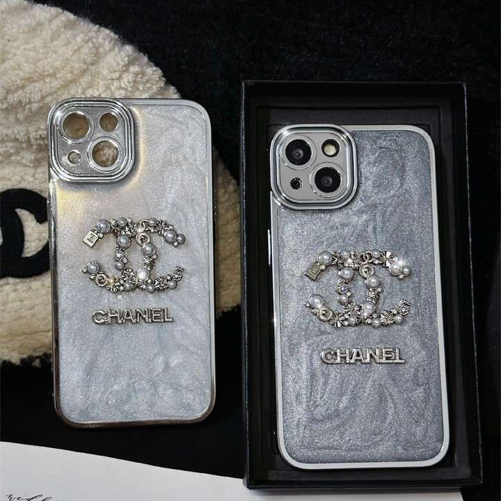 大人の女性向けchanel iphone15ケース電気メッキ