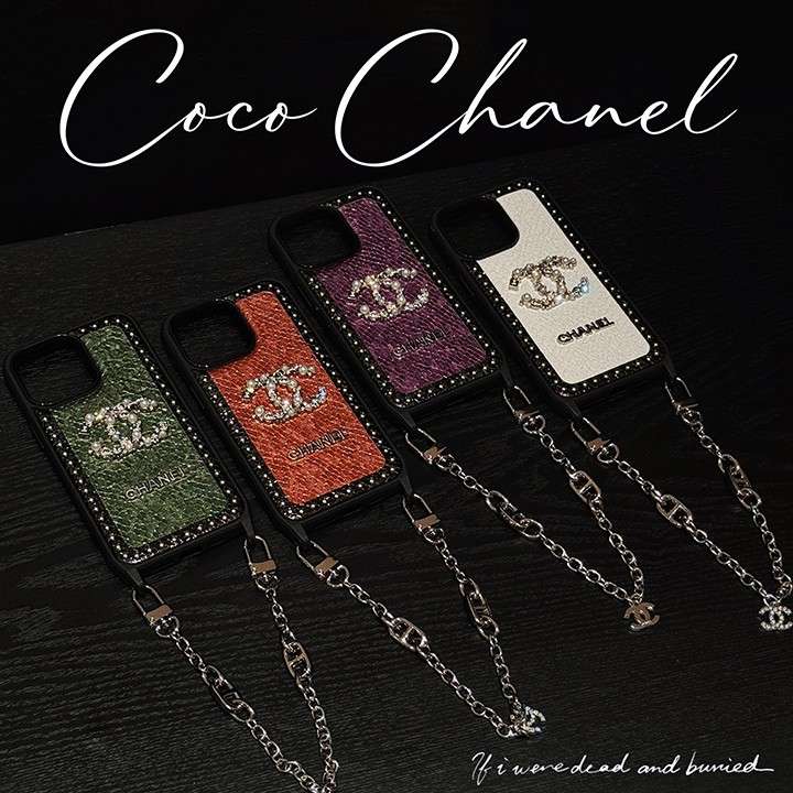 chanel iphone15ケースキラキラ