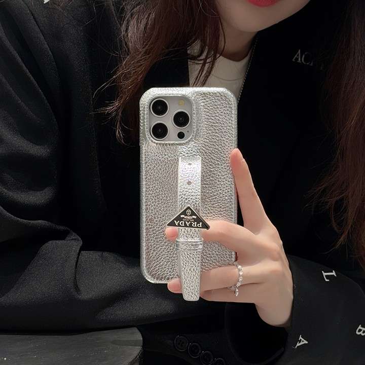 Prada iphone15ケースリストバンド