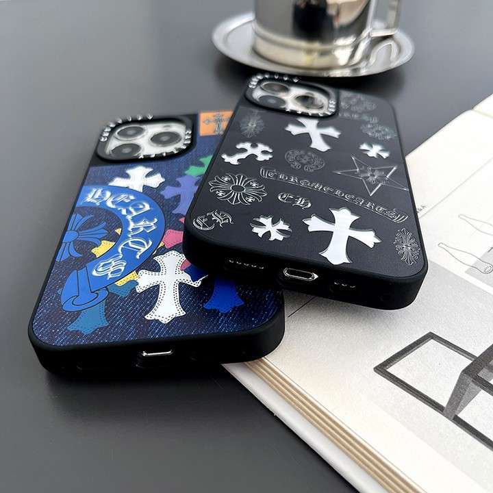 Chrome Hearts CHクロスiphone16ケース オシャレ