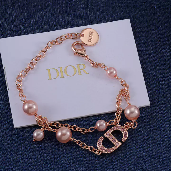 Dior ピンク ブレスレット