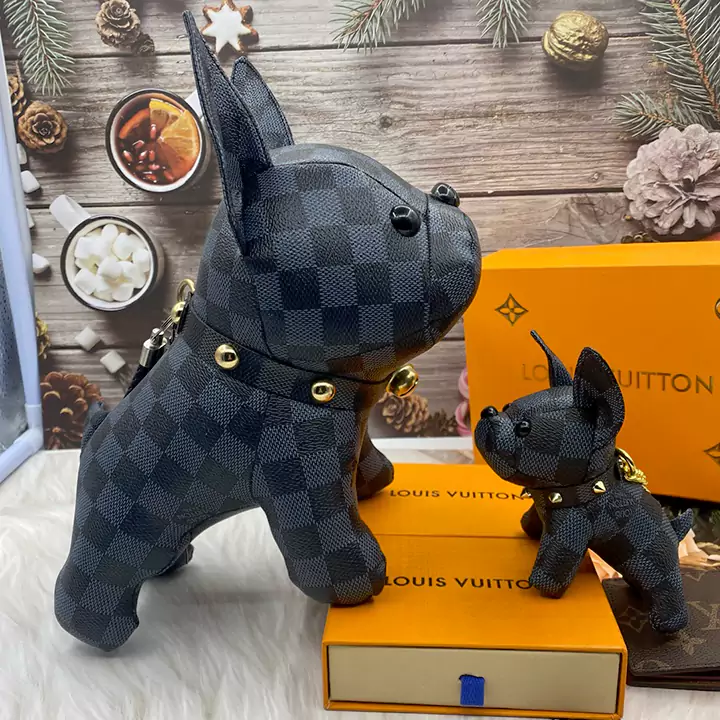 LV 犬 キーホルダー チャーム