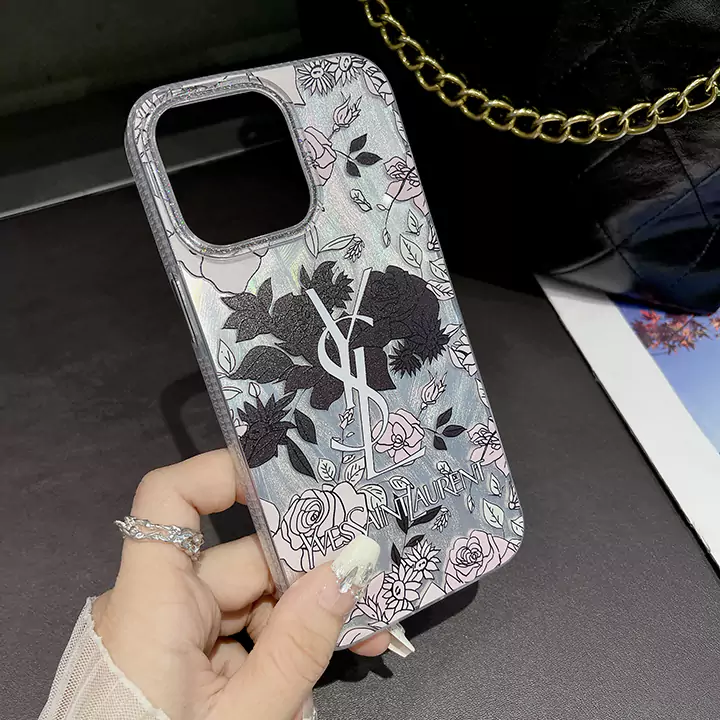 グリッター iphone16ケース ysl 人気 女子