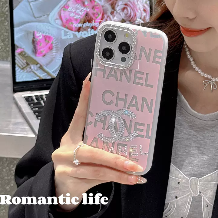 ピンクchanel iphone16 proケース